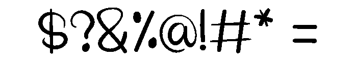 Staycation Font OTHER CHARS