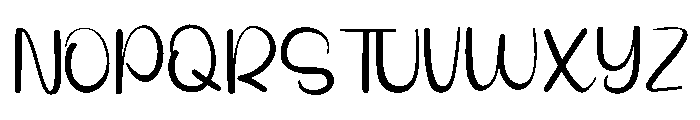 Staycation Font UPPERCASE