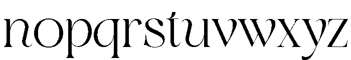 Staylista Font LOWERCASE