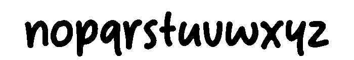 Stayluck Font LOWERCASE