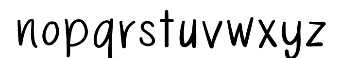 SteadyHand Regular Font LOWERCASE