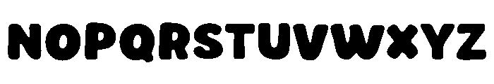 Steak Melt Font LOWERCASE