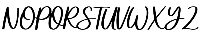 Steally Grace Demo Font UPPERCASE