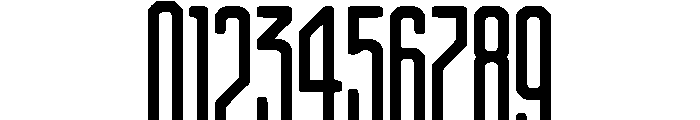 Steam Punk Flyer Font OTHER CHARS