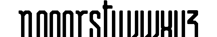 Steam Punk Flyer Font LOWERCASE