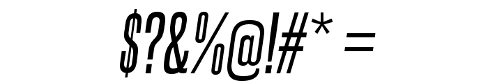 SteelfishRg-Italic Font OTHER CHARS