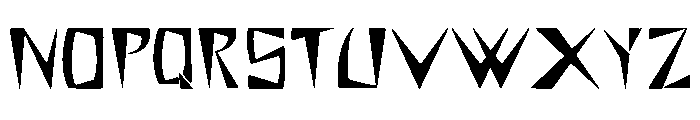 Steezy Font UPPERCASE