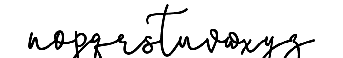 Stefani Font LOWERCASE