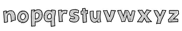Stefanie Dots Font LOWERCASE