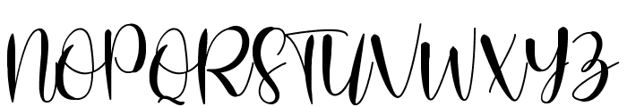 Stefany Signature Font UPPERCASE
