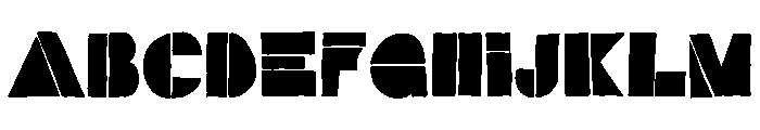 StefffontSetA Font UPPERCASE