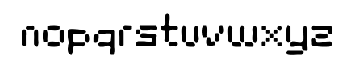 Stencil 8bit Medium Font LOWERCASE