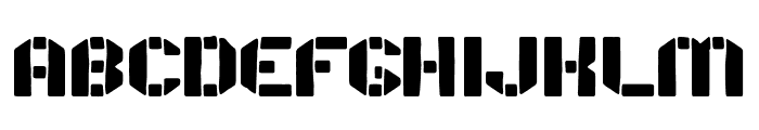 Stencil Paper FONT