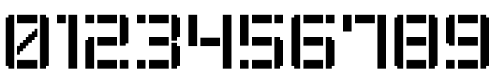 Stencil Pixel-7 Font OTHER CHARS