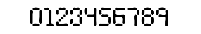 Stencil8bit-Regular Font OTHER CHARS