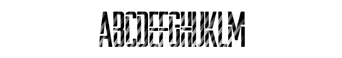 StencilDisco Font UPPERCASE