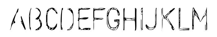 Stencilcase Font LOWERCASE