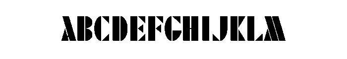 Stencilitis FONT
