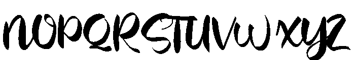 Stephany Folker Font UPPERCASE