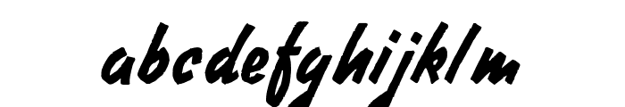 StephensHeavyWriting Font LOWERCASE