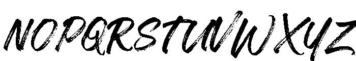 Stephile Regular Font UPPERCASE