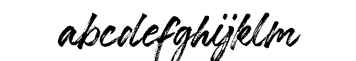Stephile Regular Font LOWERCASE