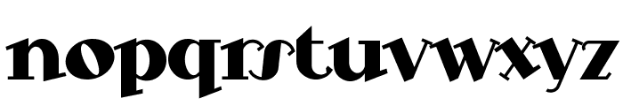 SteppinOut Font LOWERCASE