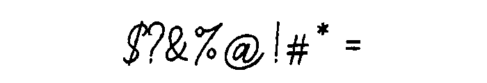 StevenArea Font OTHER CHARS