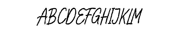StevenArea Font UPPERCASE