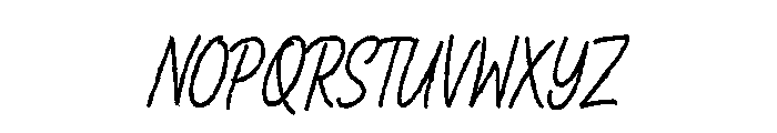 StevenArea Font UPPERCASE