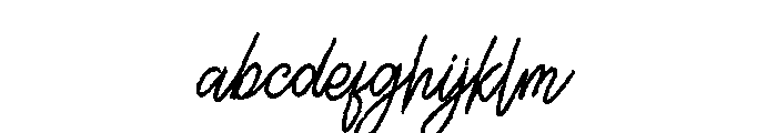 StevenArea Font LOWERCASE