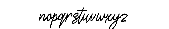 StevenArea Font LOWERCASE