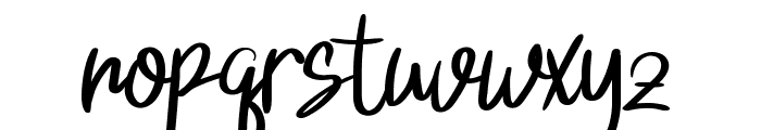 Sthefany Demo Font LOWERCASE