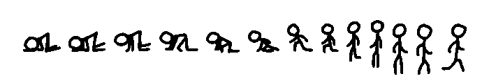Stick Figure Font Regular Font UPPERCASE