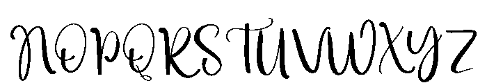 Stick Font UPPERCASE