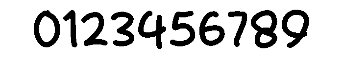 Sticky Bread Font OTHER CHARS
