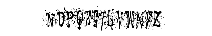 StickyMad Font LOWERCASE