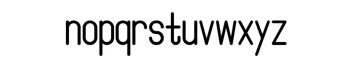 Stikco Font LOWERCASE