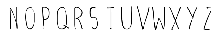 Stiletto Skinny Font UPPERCASE