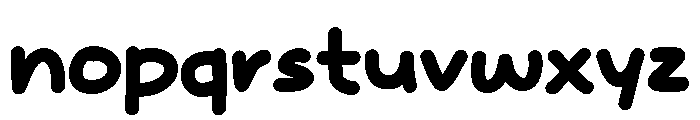 Still Stronger Font LOWERCASE