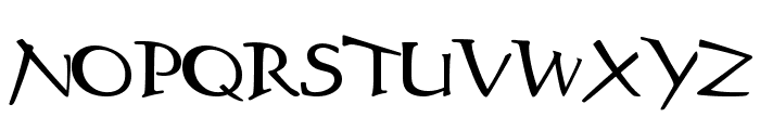 Stiltedman Font UPPERCASE