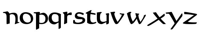 Stiltedman Font LOWERCASE