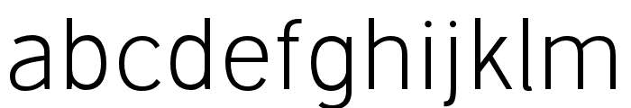 Stilu-Light Font LOWERCASE