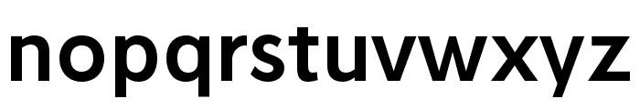 Stilu-SemiBold Font LOWERCASE