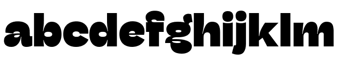 Stinger Trial Heavy Font LOWERCASE