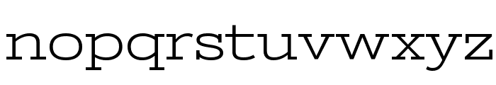 Stint Ultra Expanded Font LOWERCASE