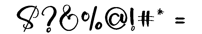 Stock Font OTHER CHARS