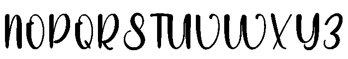 Stock Font UPPERCASE