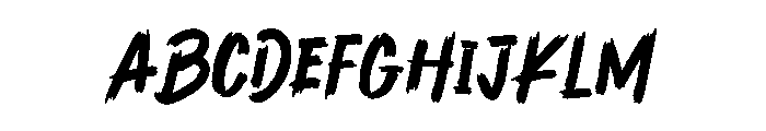 Stockport Brush Personal FONT