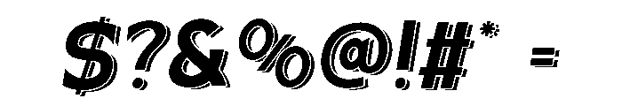 Stockport Italic SS 2 Personal Font OTHER CHARS